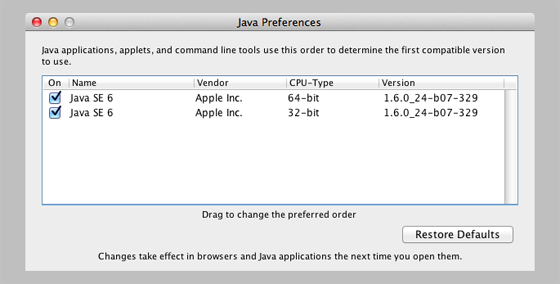 java runtime for mac download